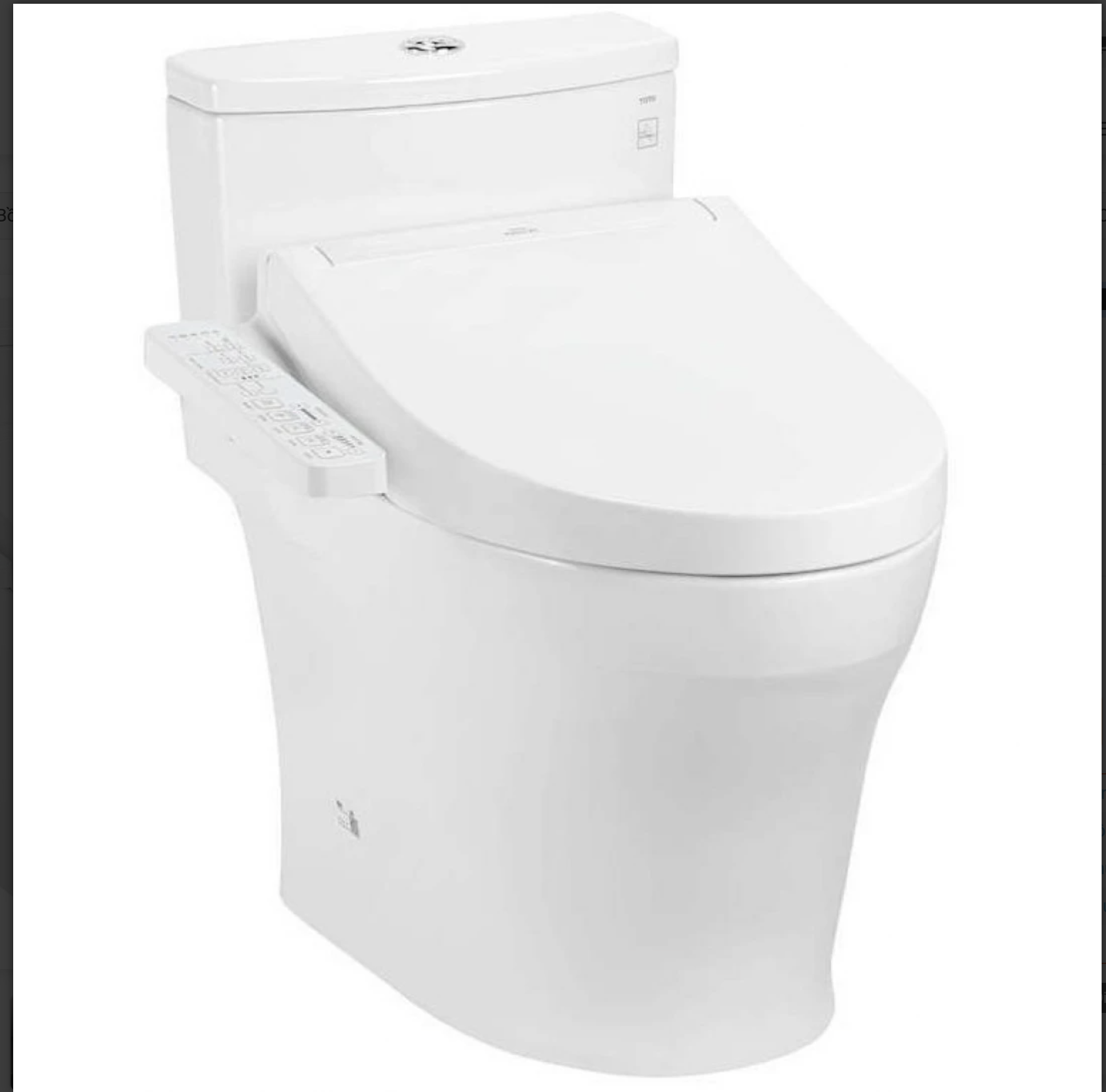 Bồn Cầu Điện Tử TOTO MS885CDW17 Nắp Rửa Washlet TCF23460AAA C2 Giấu Dây